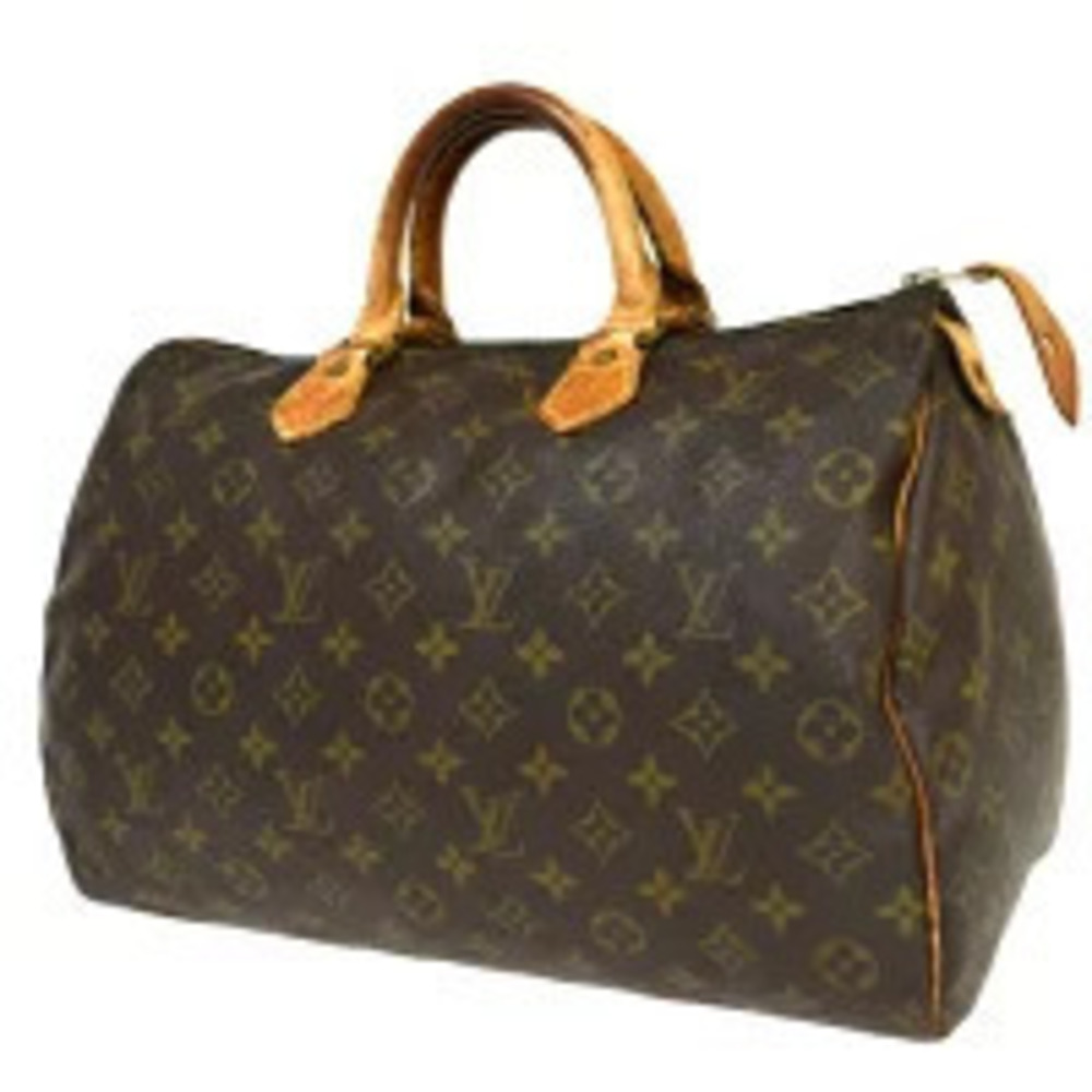 Louis Vuitton Speedy Boston Monogram Leather Brown